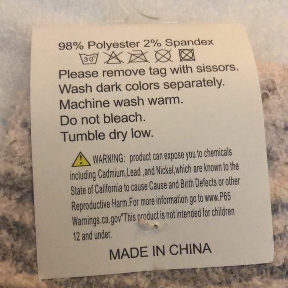 COPY - NWOT Two Pairs of Cozy Socks, A Part of the TC Collection Size 9-11 - Picture 5 of 5